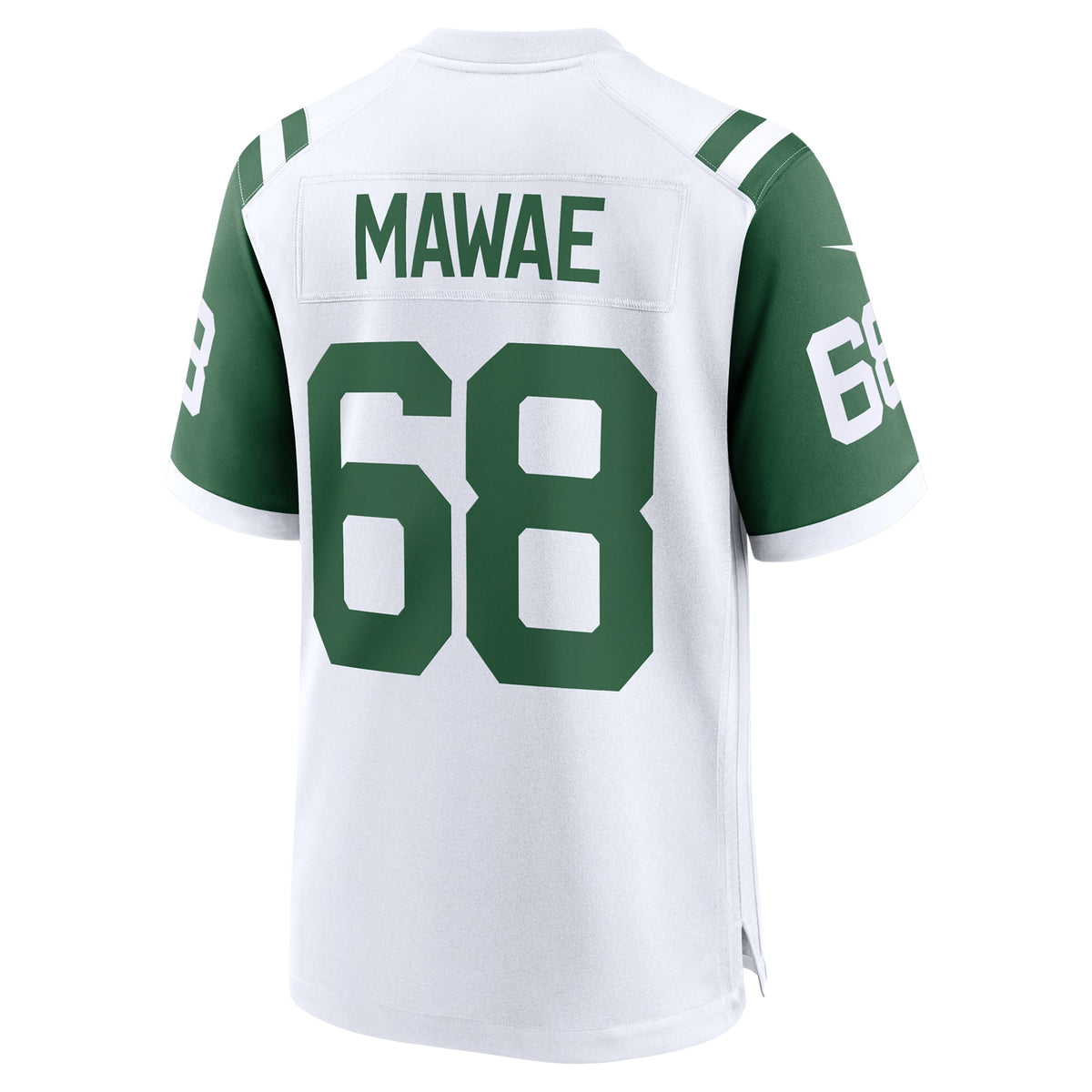 Men's New York Jets Kevin Mawae Nike White Retired Player Alternate Game Jersey