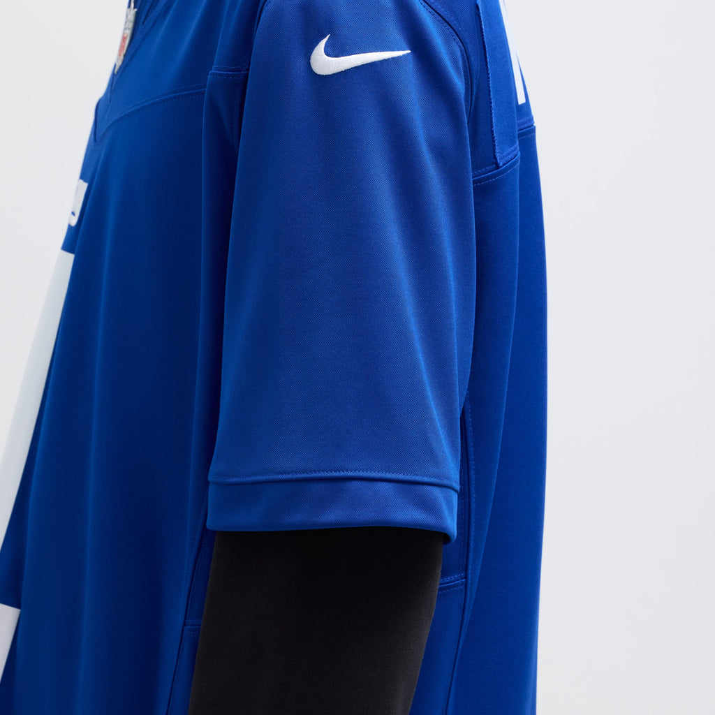 Men's New York Giants Malik Nabers Nike Royal Vapor F.U.S.E. Limited Jersey
