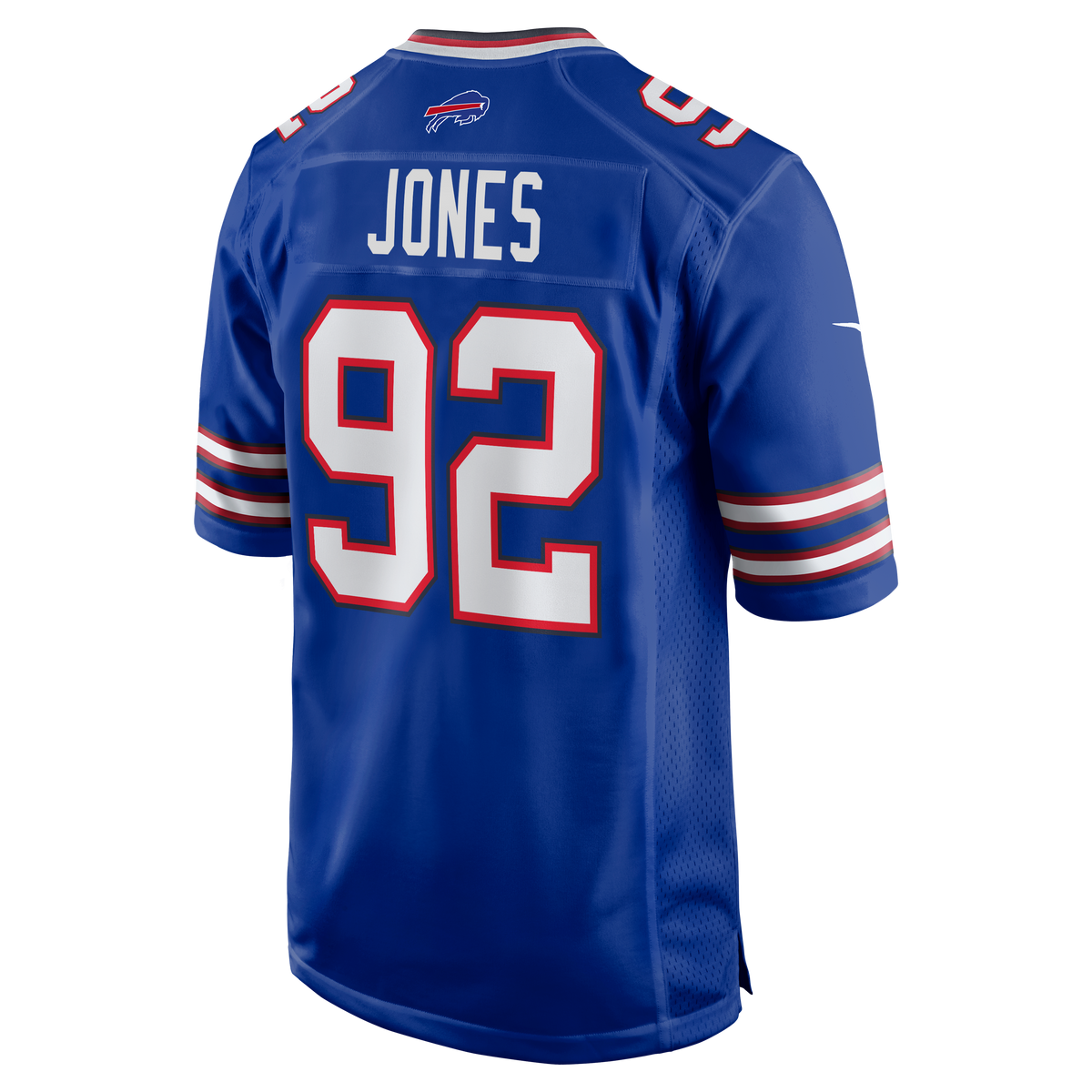 Men's Buffalo Bills DaQuan Jones Nike Royal Game Player Jersey