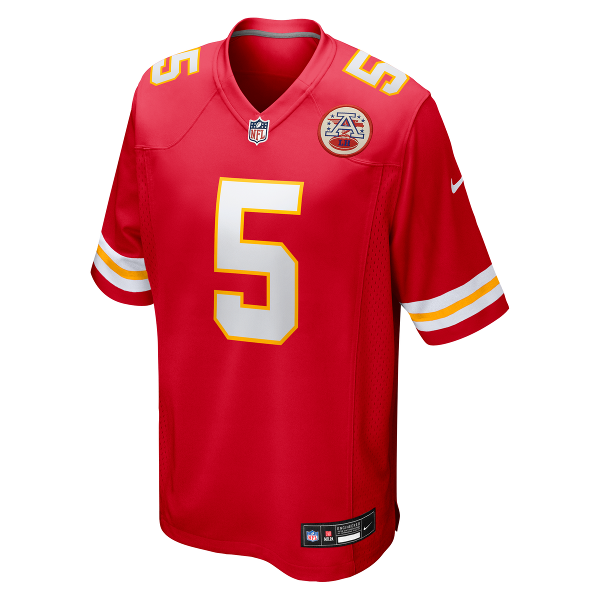 Men's Kansas City Chiefs Mansoor Delane Nike White Game Jersey