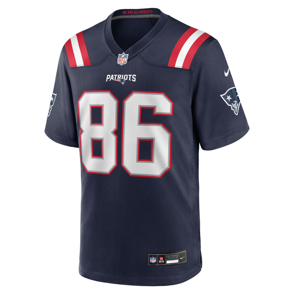 Men's New England Patriots Efton Chism III Nike  Navy Team Game Jersey