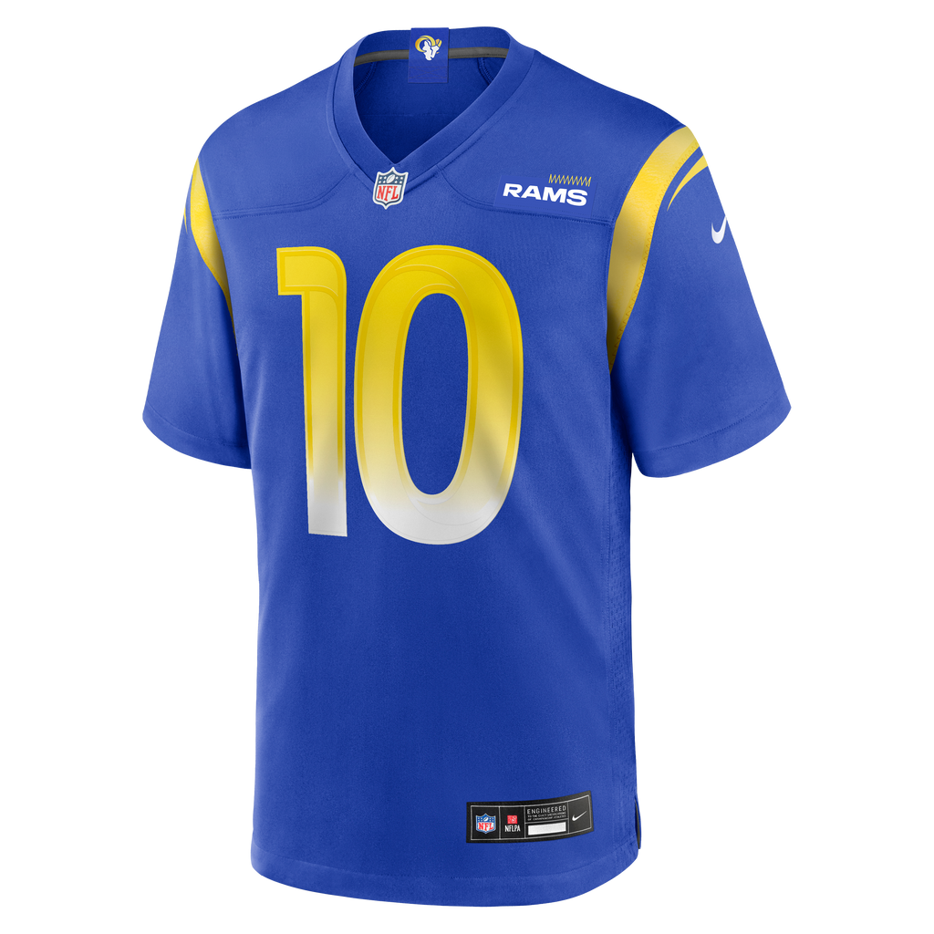 Men's Los Angeles Rams Britain Covey Nike  Royal Team Game Jersey