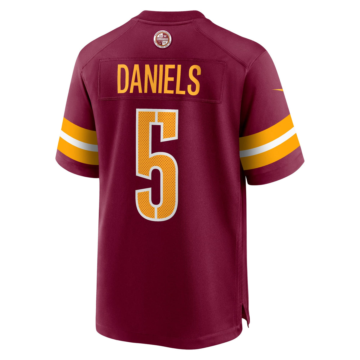 Men's Washington Commanders Jayden Daniels Nike White  Player Game Jersey