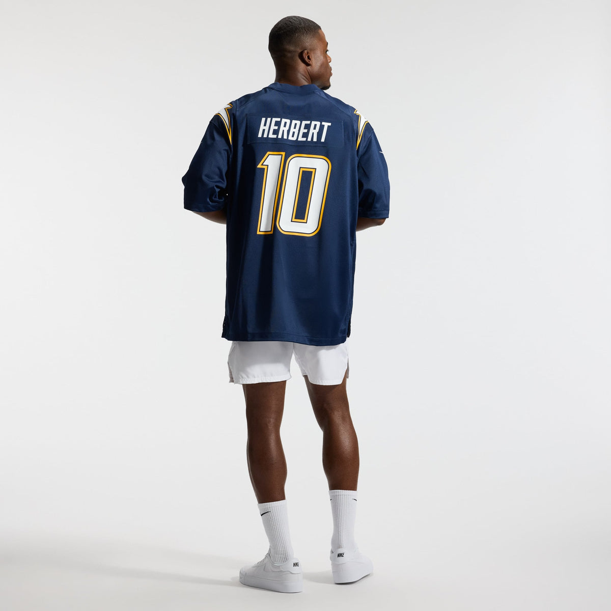 Men's Los Angeles Chargers Justin Herbert Nike Gold Alternate Charger Power Game Player Jersey