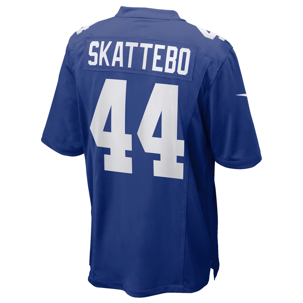 Men's New York Giants Cam Skattebo Nike Red Alternate Century Red Game Jersey