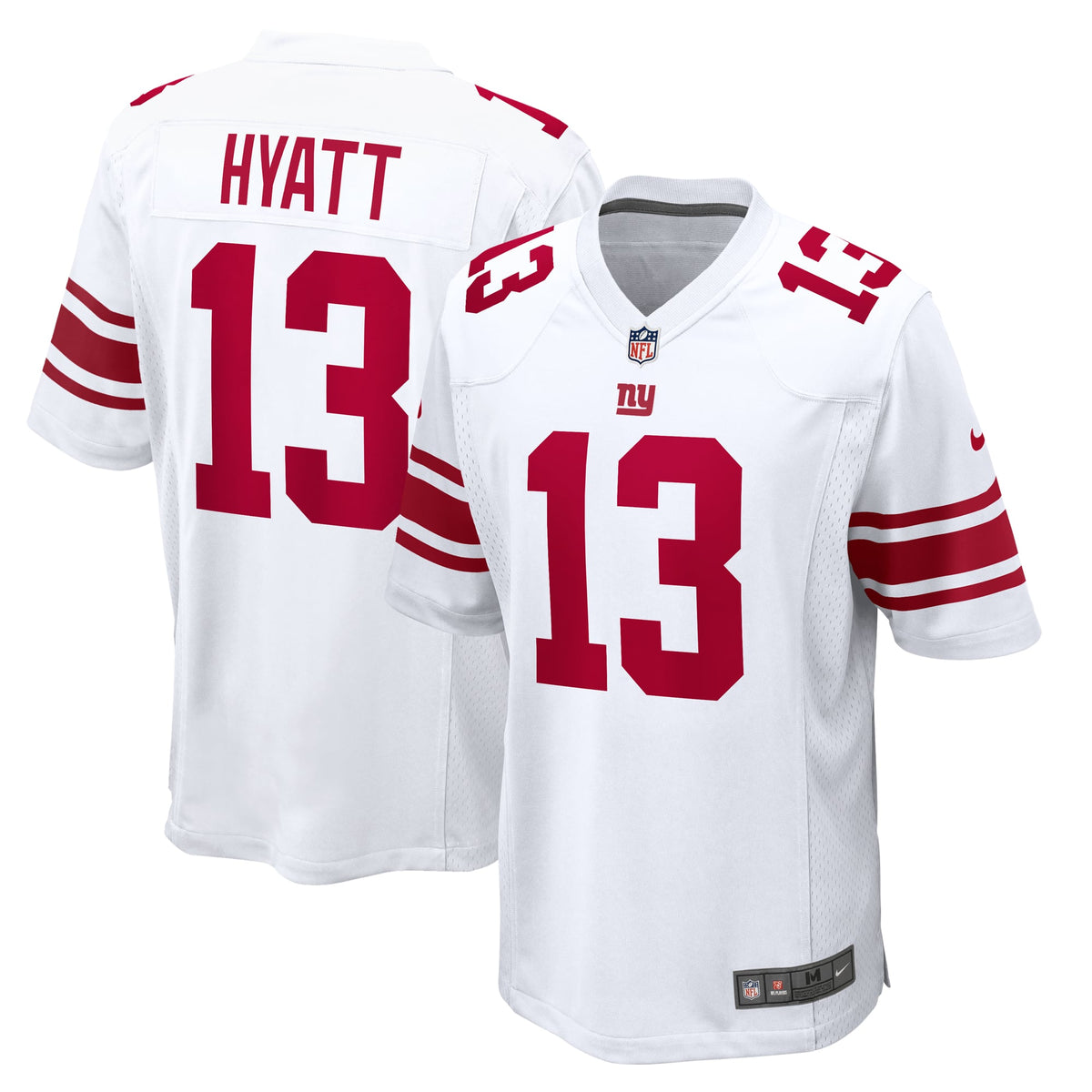 Men's New York Giants Jalin Hyatt Nike  Royal Team Game Jersey