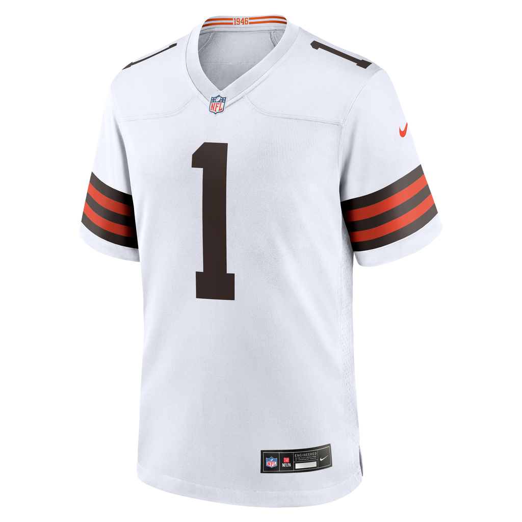 Men's Cleveland Browns KC Concepcion Jr. Nike White Game Jersey