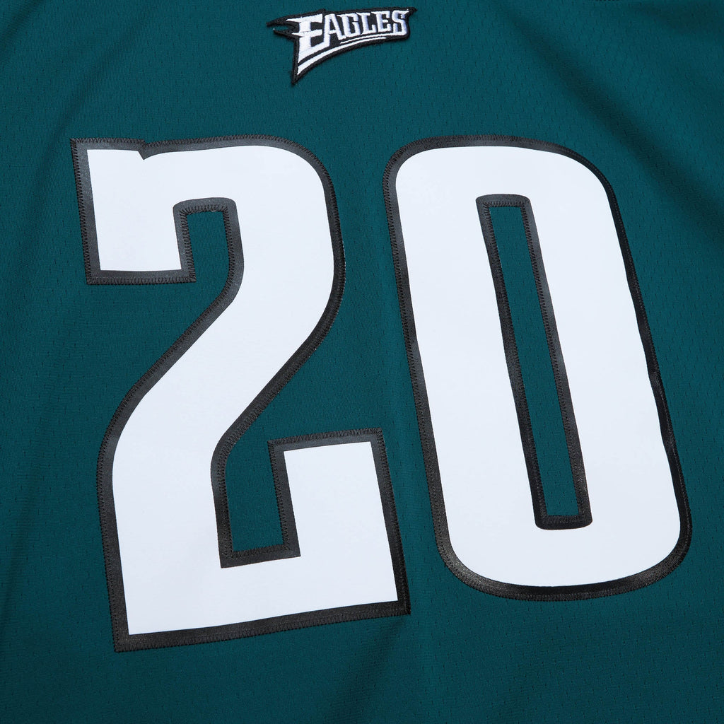 Men's Philadelphia Eagles Brian Dawkins Mitchell & Ness Black Legacy Replica Jersey