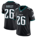 Men's Philadelphia Eagles Saquon Barkley Nike Black Alternate Vapor F.U.S.E. Stitched Limited Jersey