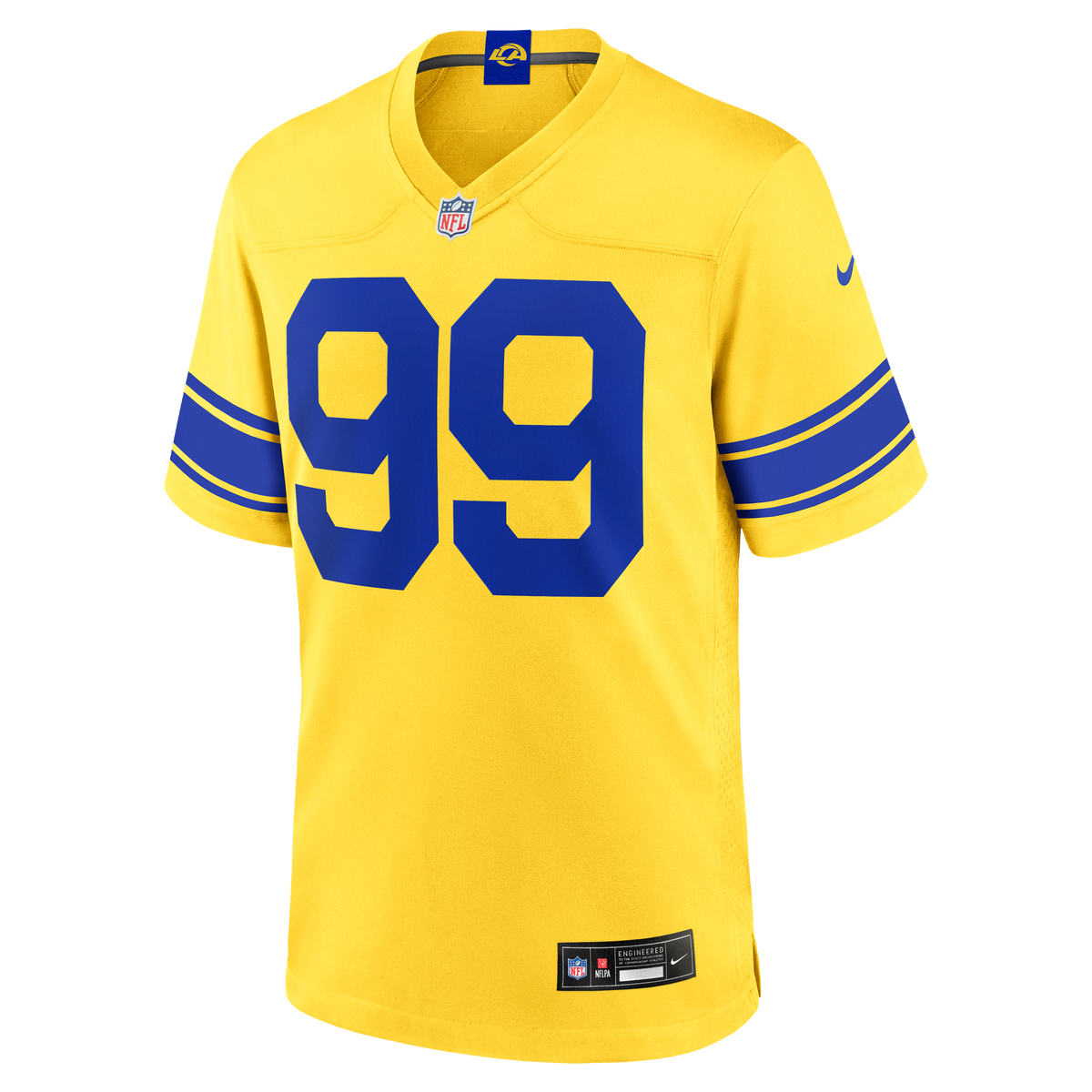 Men's Los Angeles Rams Aaron Donald Nike White Game Jersey