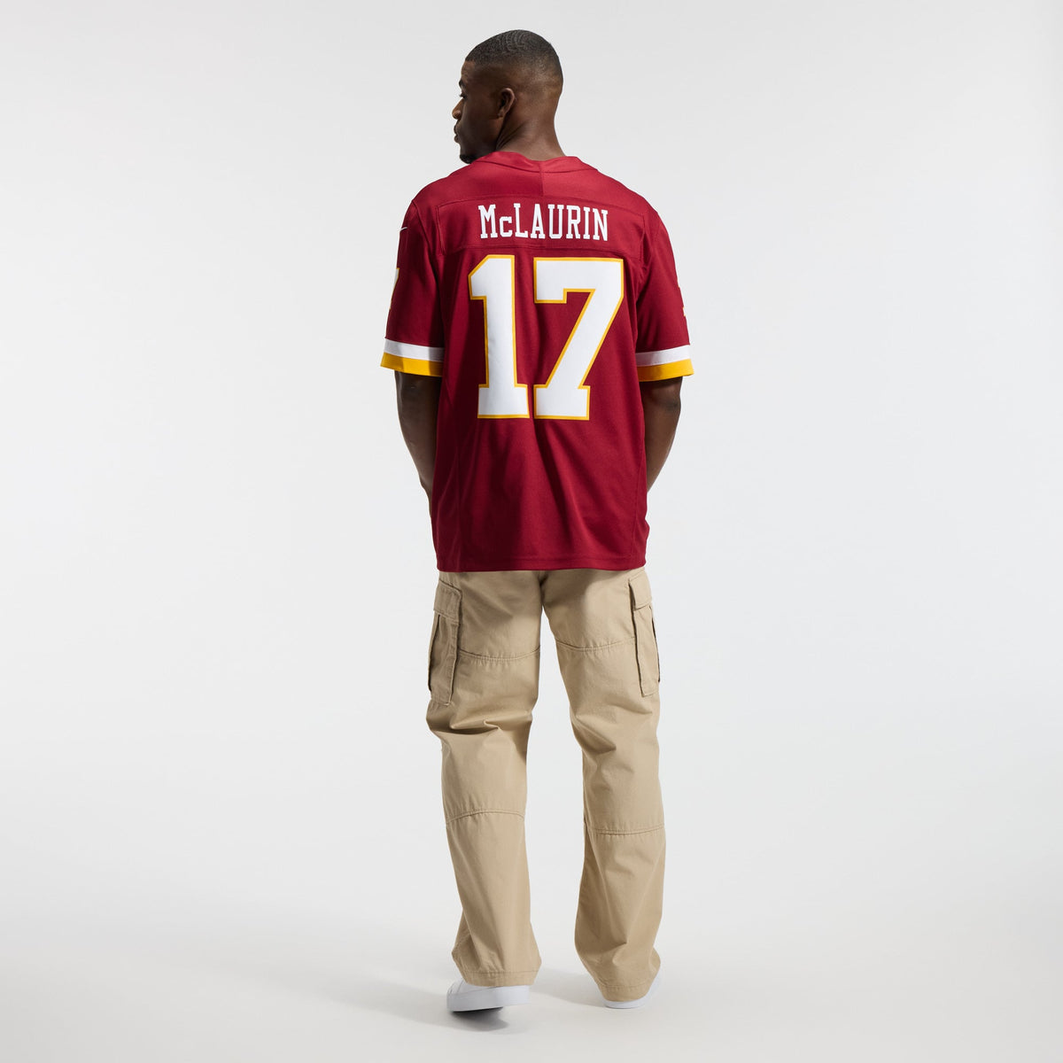 Men's Washington Commanders Terry McLaurin Nike Burgundy Team Vapor F.U.S.E. Stitched Limited Jersey
