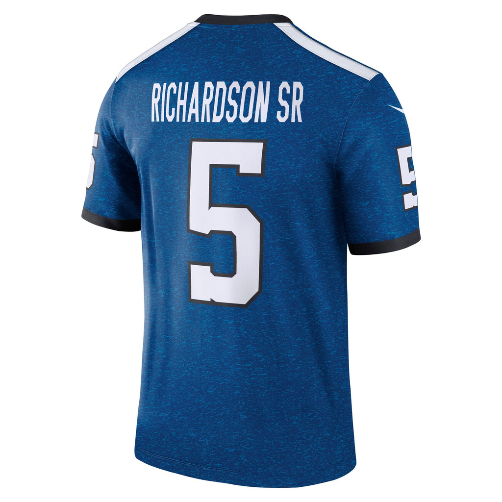 Men's Indianapolis Colts Anthony Richardson Sr. Nike Royal Legend Player Performance Top